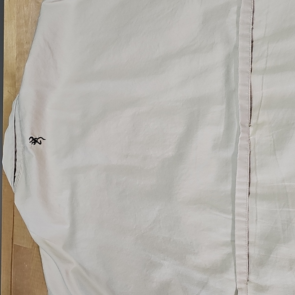 🦌Browning Reactar XL Shooting Shirt Tan Vented Hunting Vest Pocket Quilted Pad - Picture 12 of 13